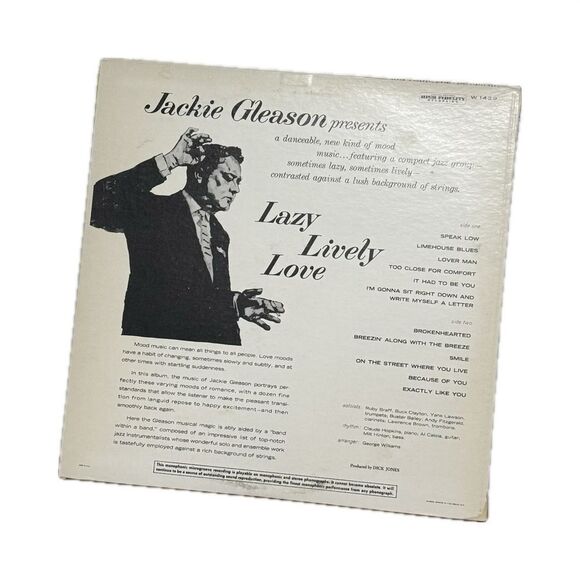 Jackie Gleason Vinyl Record Cover - Picture 2 of 2